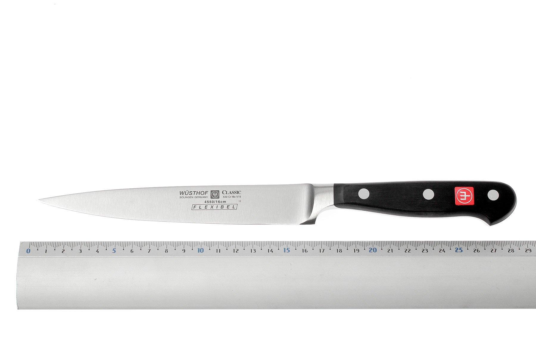 WUSTHOF CLASSIC FILLET KNIFE 1 フィレットナイフ Wüsthof Classic Fillet Knife 16 cm, 4550/16 | Advantageously