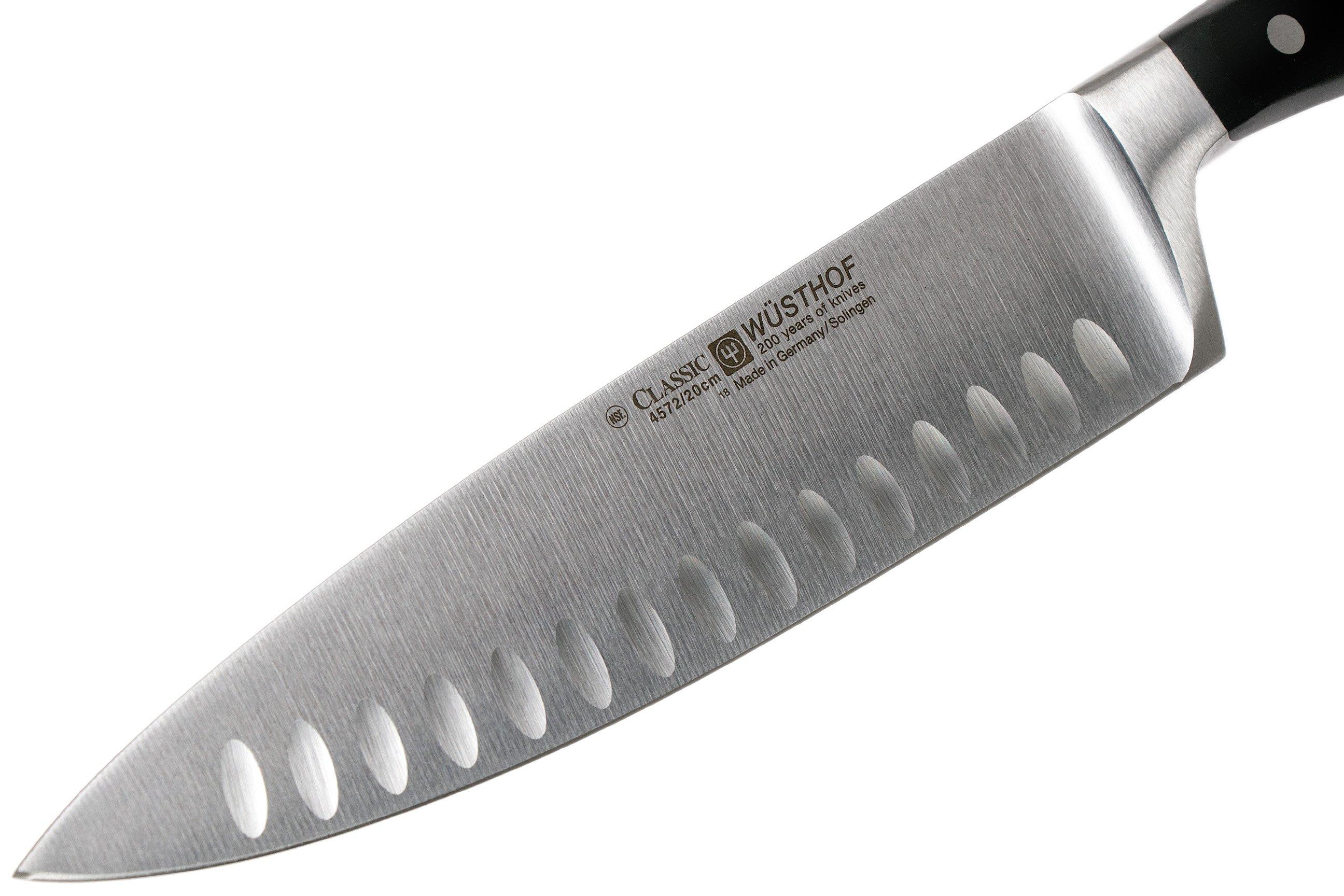 Wüsthof Classic Chef's Knife Hollow Edge 20 cm, 4572 Advantageously
