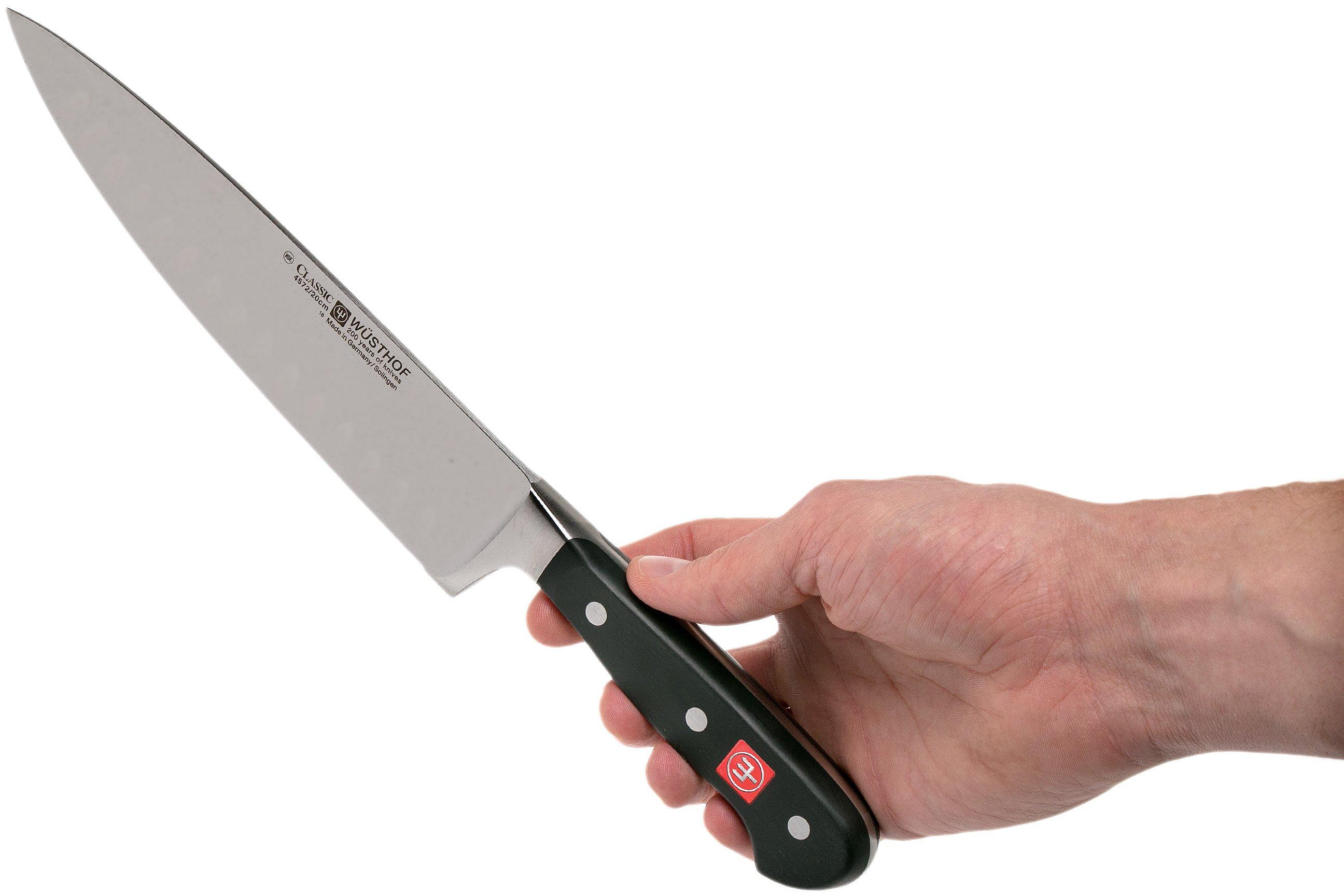Wüsthof Classic Chef's Knife Hollow Edge 20 cm, 4572 Advantageously