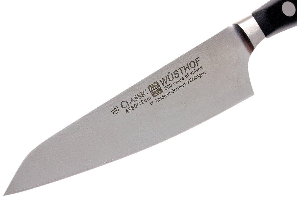 Wusthof 4580-7/12 Classic 4 1/2 Forged Asian Utility Knife with POM Handle