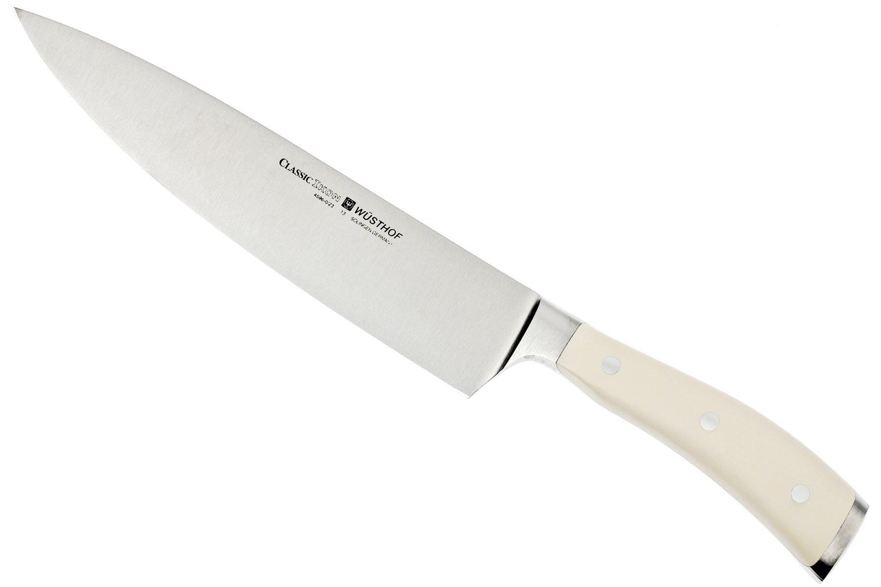 Wüsthof Classic IKON White Cook's Knife 23 Cm (9") | Advantageously ...