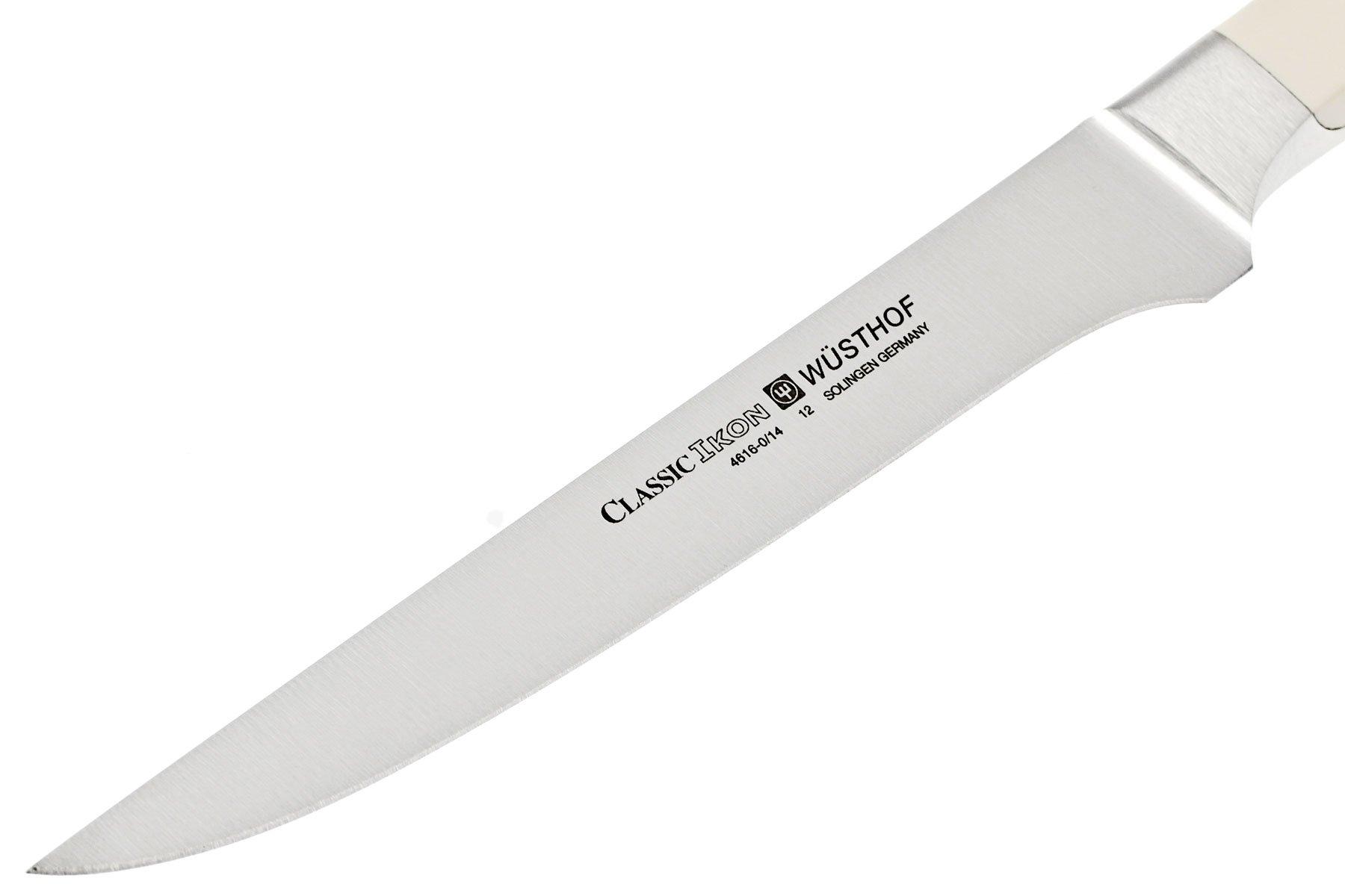 Wüsthof Classic IKON White Boning Knife 14 cm (5") Advantageously