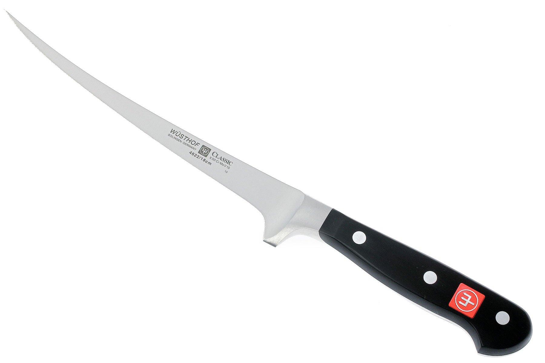 Wusthof Germany - Classic - Fish fillet knife 18cm - 1040103818 - kitchen  knife