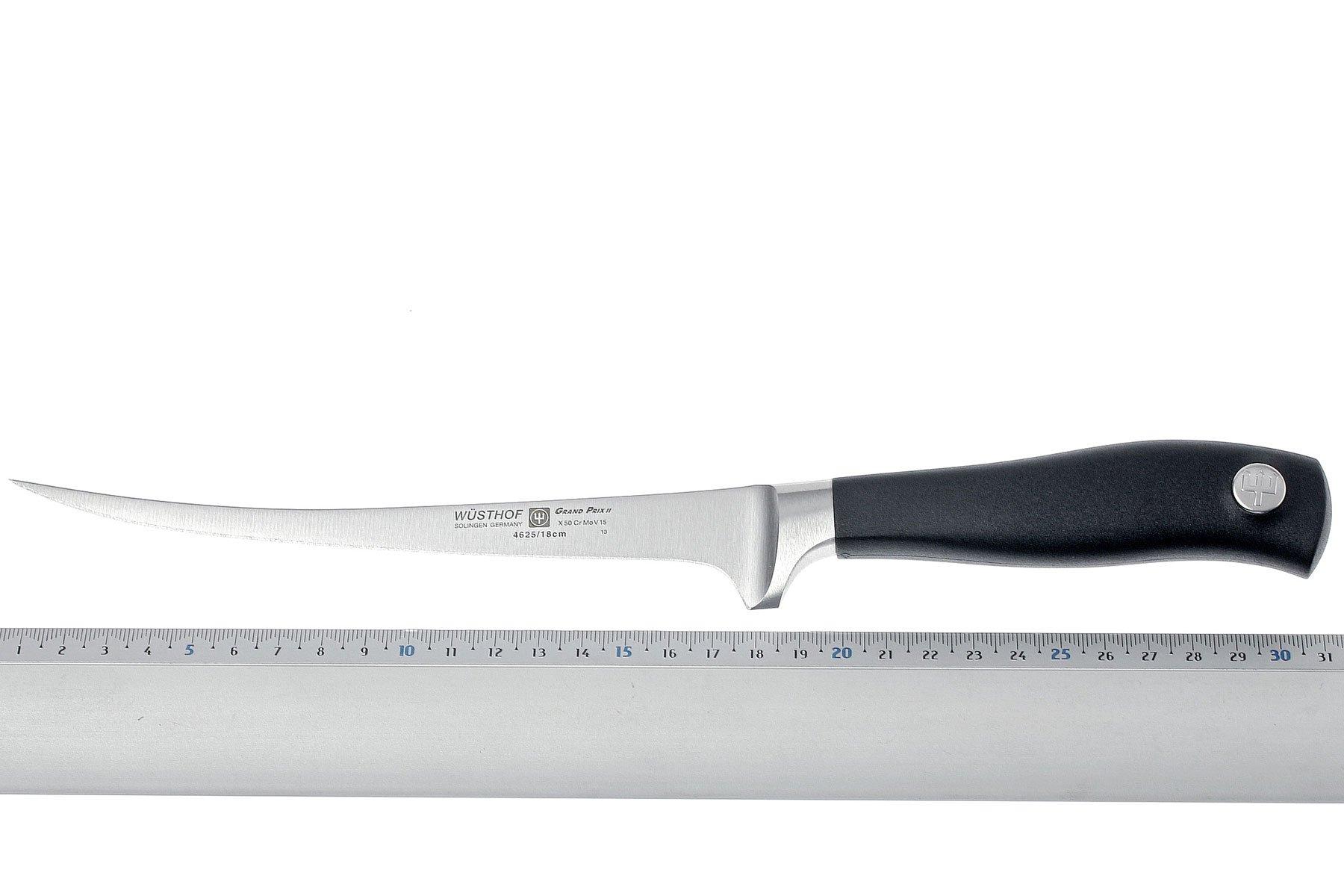 Wüsthof Grand Prix II Narrow Fillet Knife 18 cm (7") Advantageously