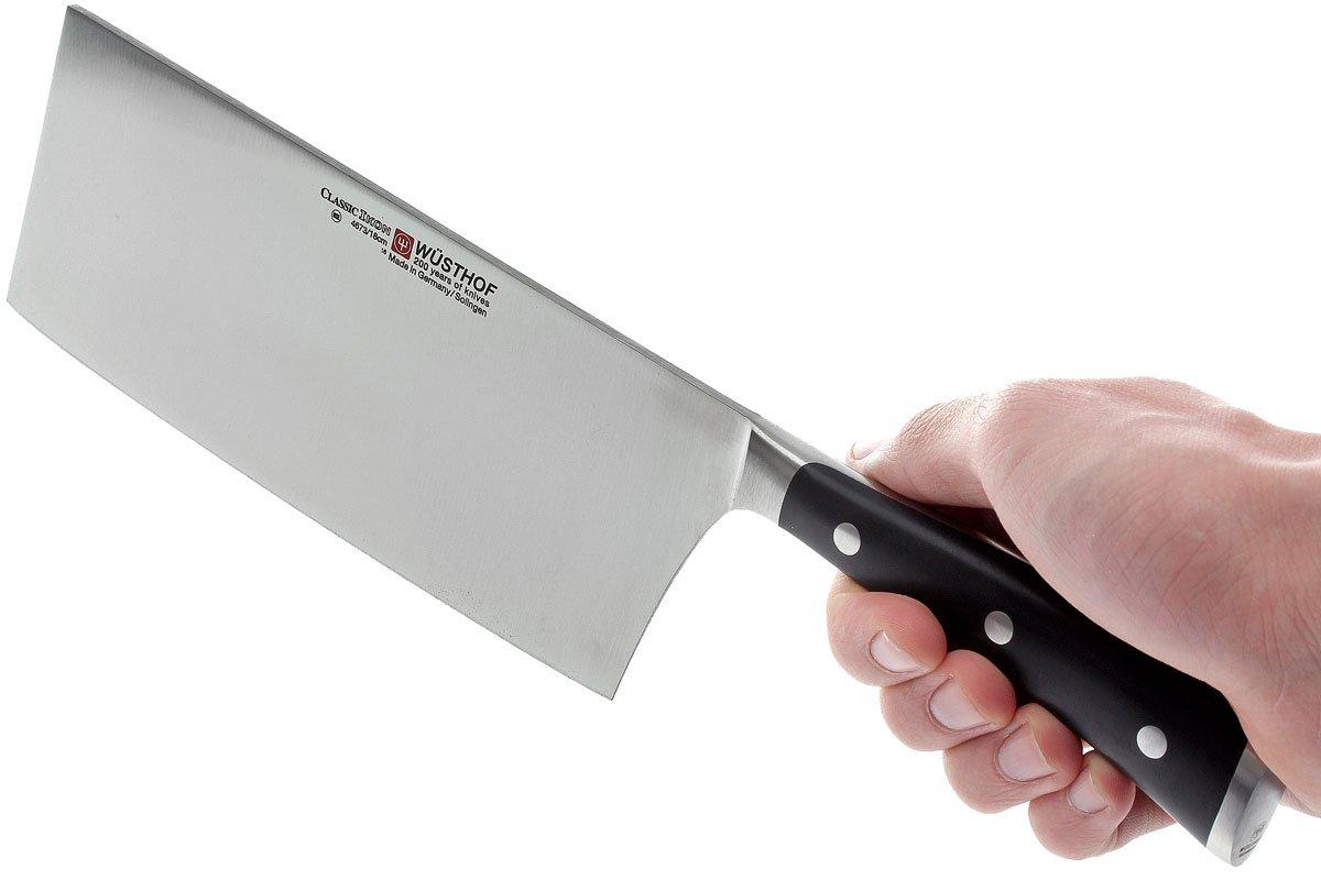 REDUCED Wusthof Classic IKON Chinese Chef/'s Knife 7-inch 4673//18 $350+ Retail