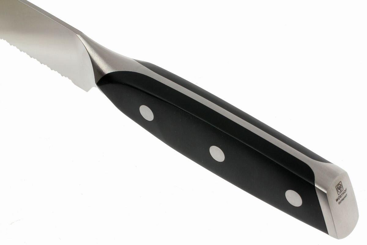 Wusthof Xline bread knife. Blade length 23 cm. Advantageously