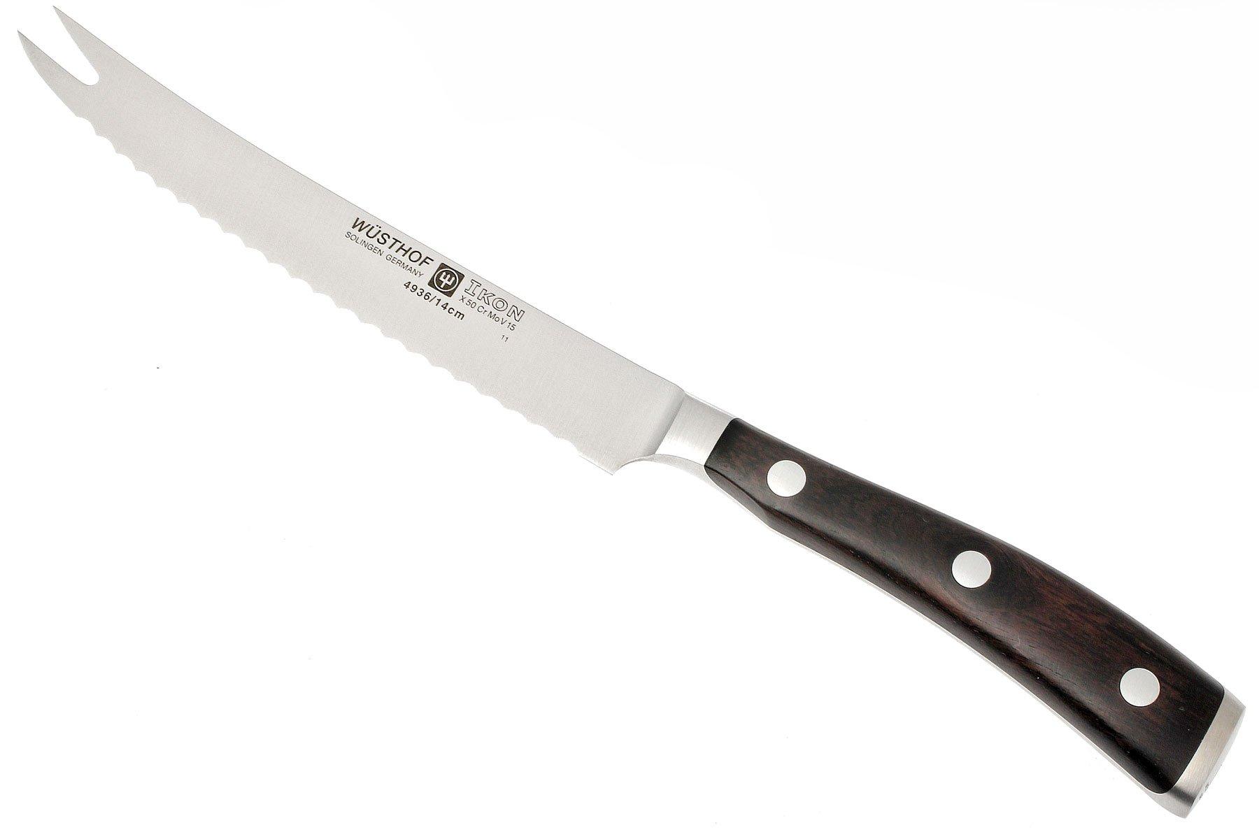 Wusthof IKON Tomato Knife 14 cm (5") Advantageously shopping at