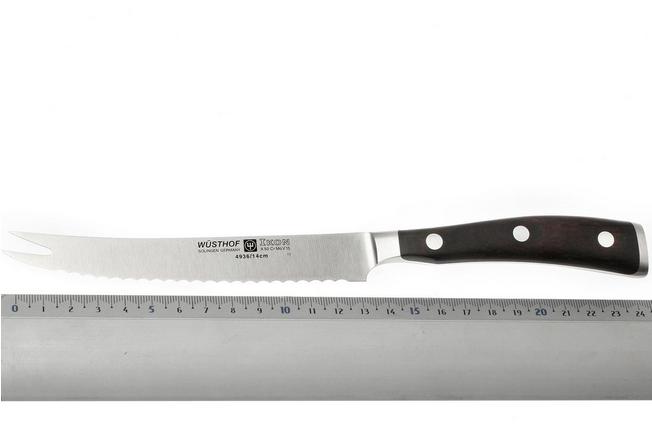 Image for Wusthof IKON Tomato Knife 14 cm (5")
