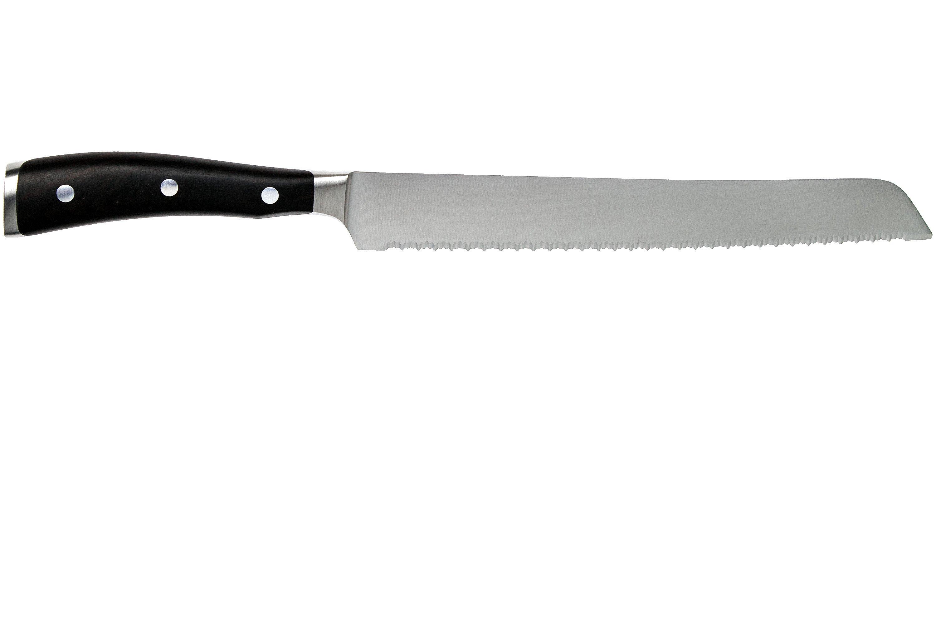 Wüsthof Ikon double serrated bread knife 23 cm Advantageously