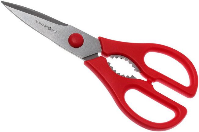Image for Wüsthof kitchen scissors 5558R, red