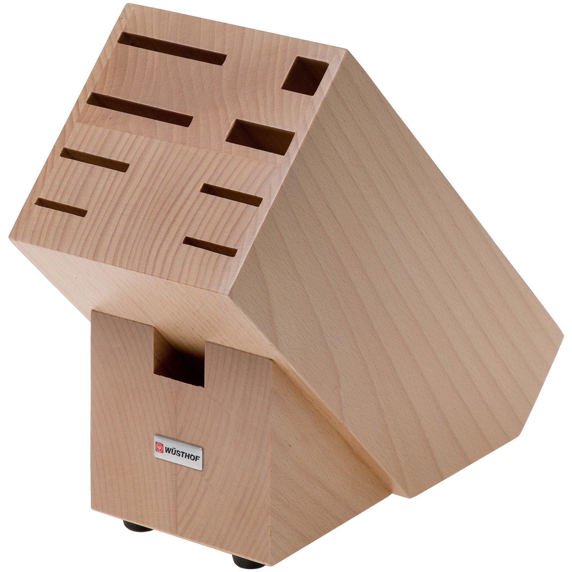 Wusthof Knife Block for 9 pieces, natural finish Advantageously