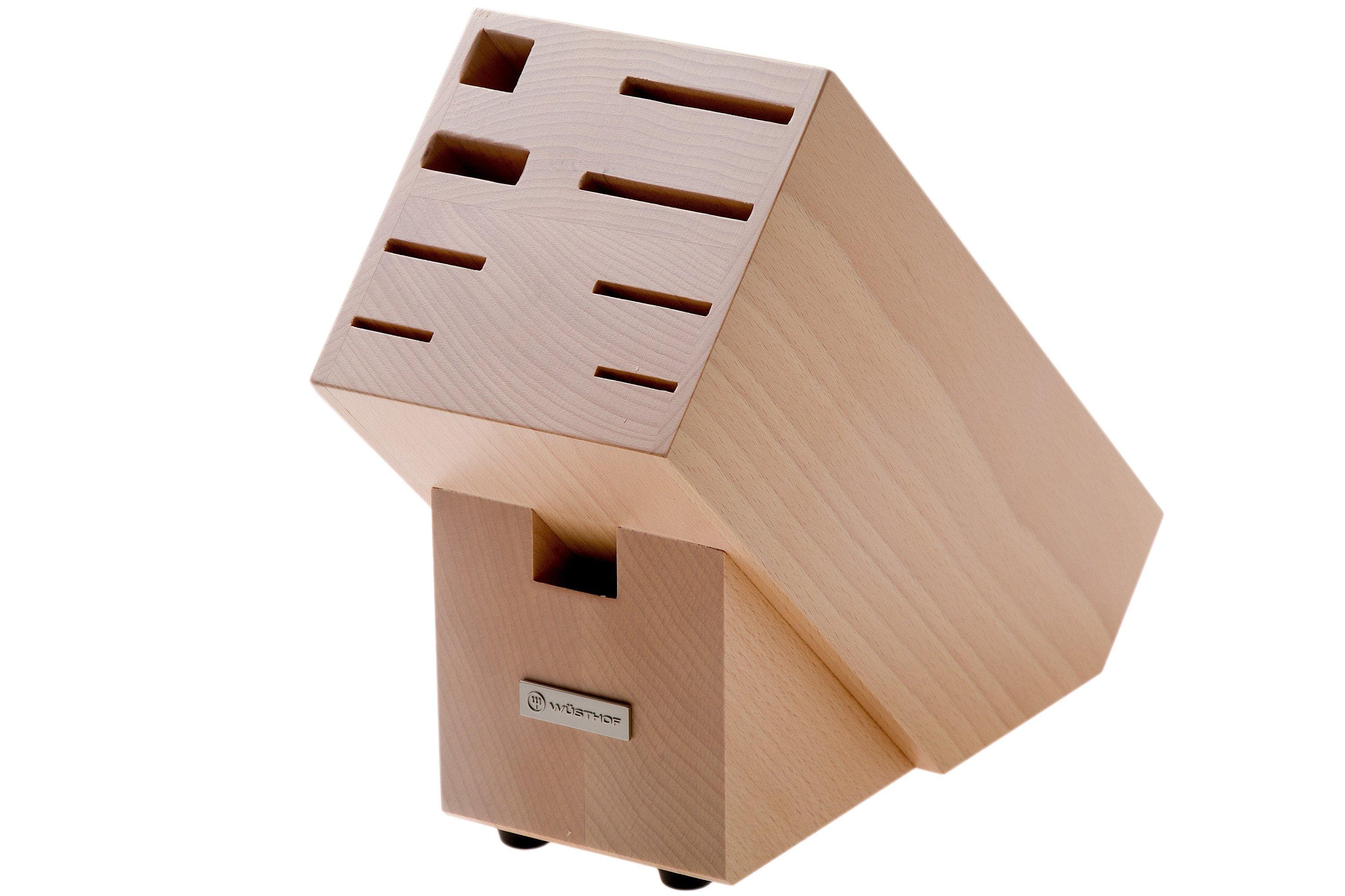 Wusthof Knife Block for 9 pieces, natural finish Advantageously
