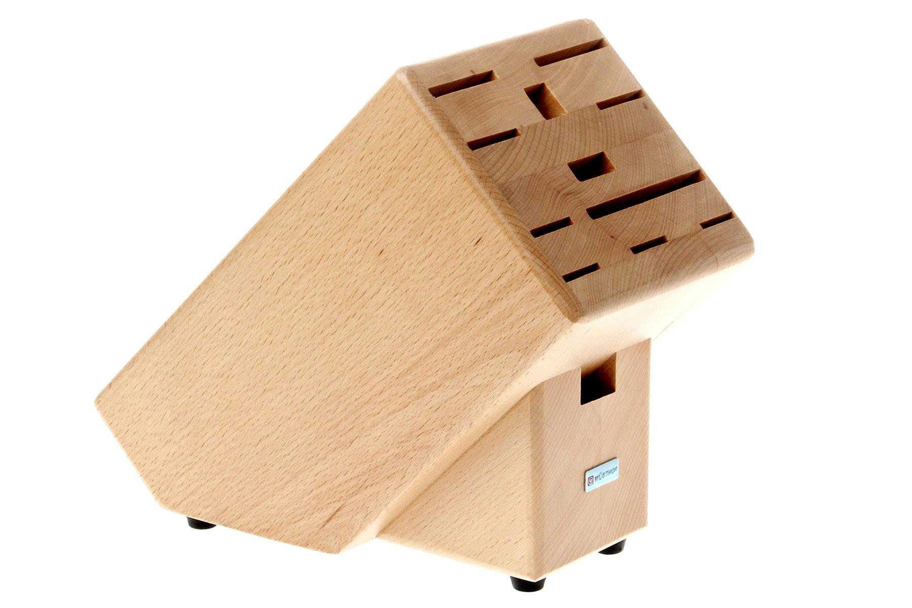 Wusthof Knife block for 12 items, natural finish Advantageously