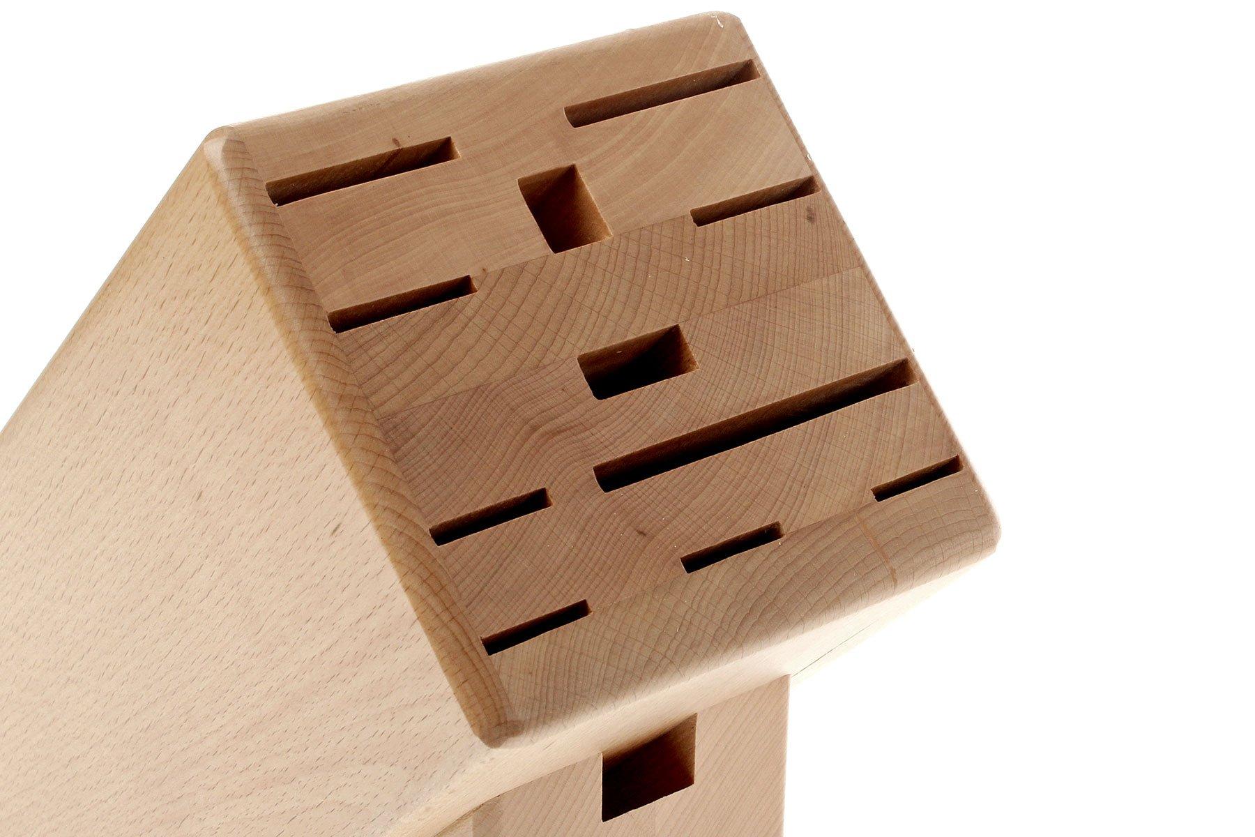 Wusthof Knife block for 12 items, natural finish Advantageously