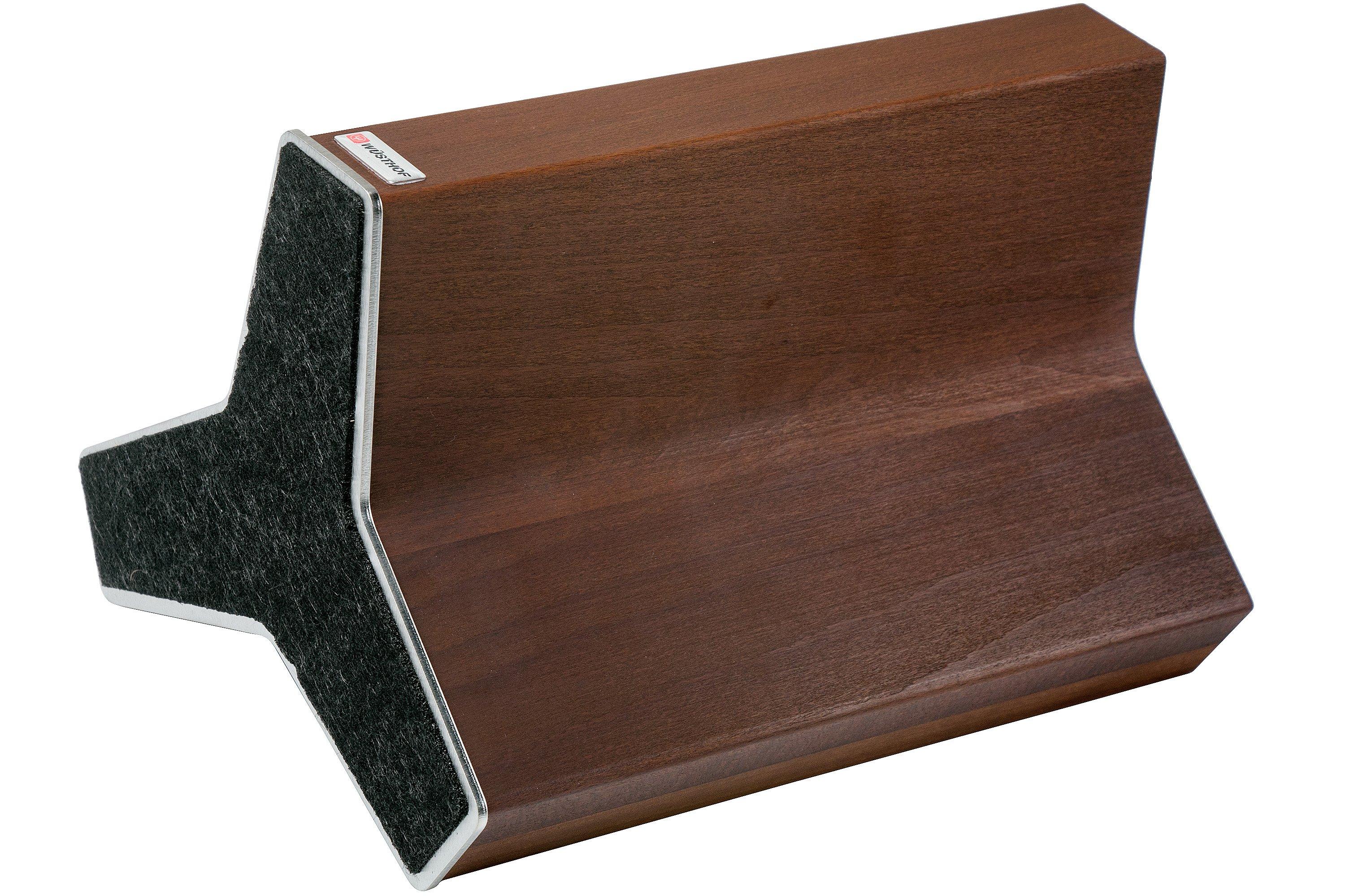 Wüsthof 2099605005 magnetic knife block beech wood black 25 cm