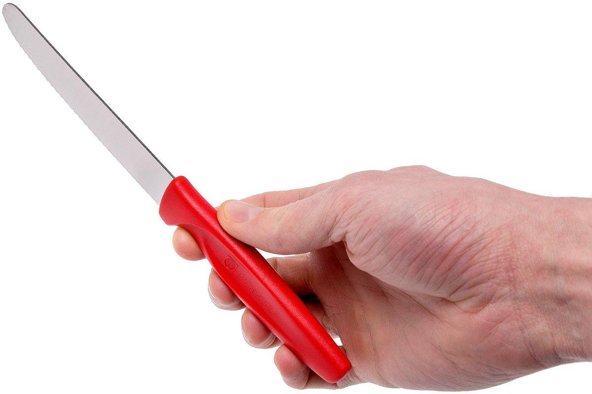 Wüsthof Gemüsemesser Rot – Klingenlänge 8 Cm, Edelstahl, Spülmaschinenfest