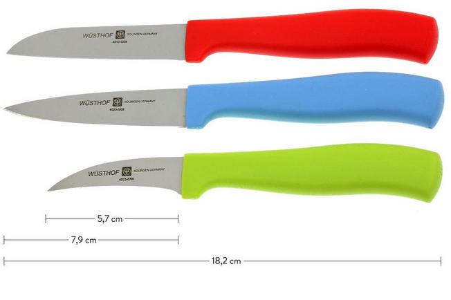 Image for Wüsthof Silverpoint vegetable knife set 9352-6c