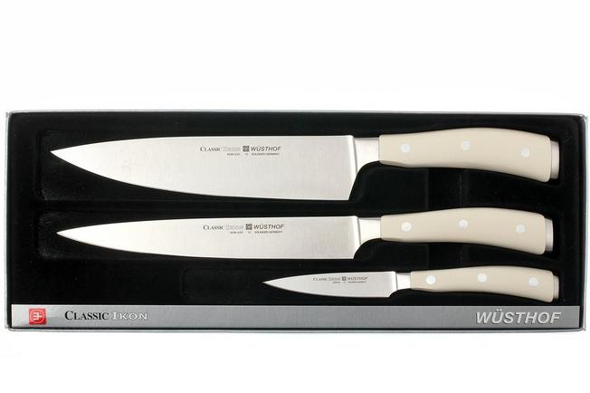 Wusthof Classic Ikon 3-Piece Knife Starter Set