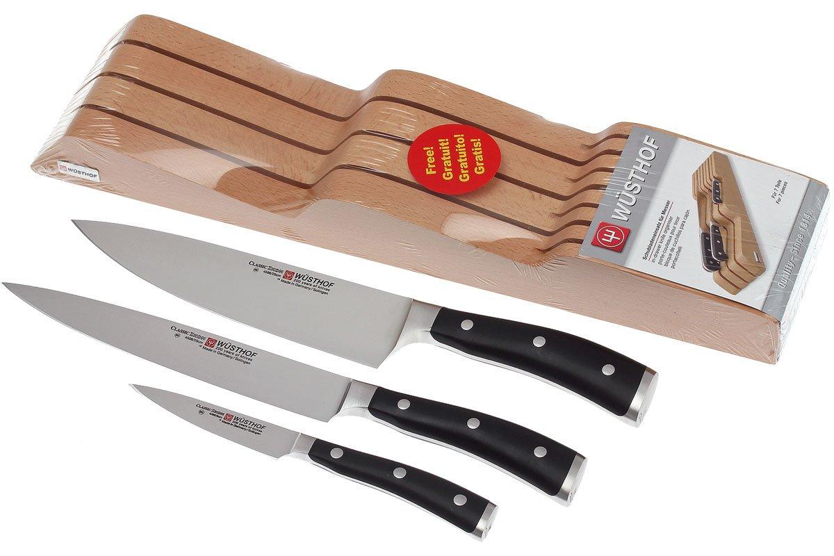 WÜSTHOF Classic Ikon knife set, 9601-9