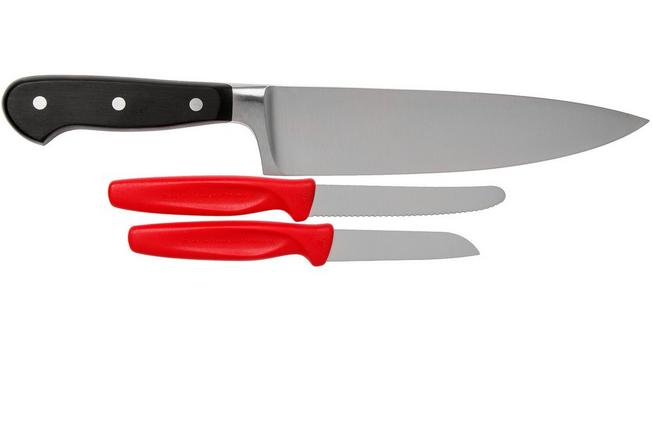 Image for Wüsthof Classic chef's knife 20 cm + two straight paring knives, 9608-8