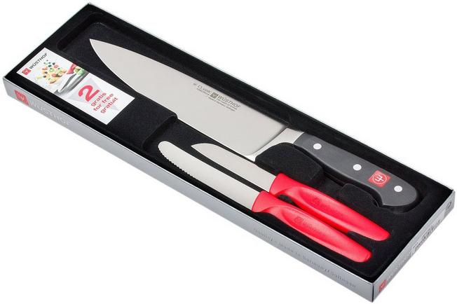 Image for Wüsthof Classic chef's knife 20 cm + two straight paring knives, 9608-8