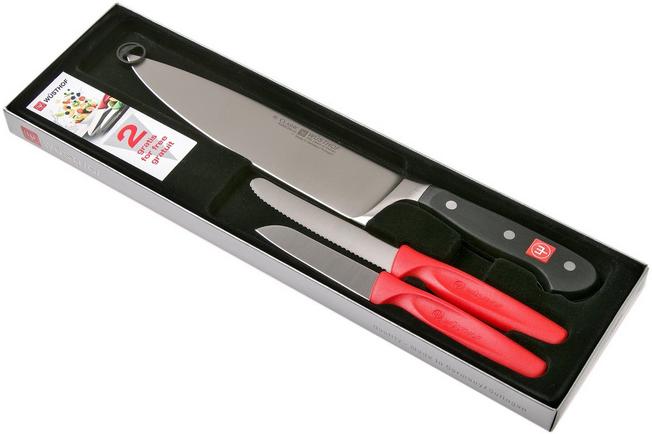 Image for Wüsthof Classic chef's knife 20 cm + two straight paring knives, 9608-8