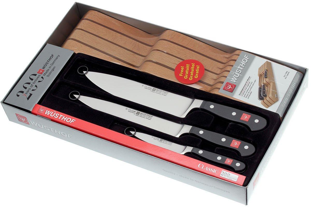 Wüsthof Classic Knife Set 3-piece, 9608-9 | Advantageously shopping at ...