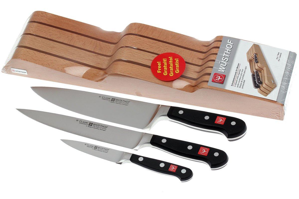 Wüsthof Classic Knife Set 3-piece, 9608-9 | Advantageously shopping at ...