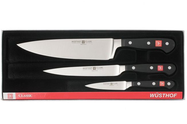 Wusthof Classic 3 Piece Knife Set