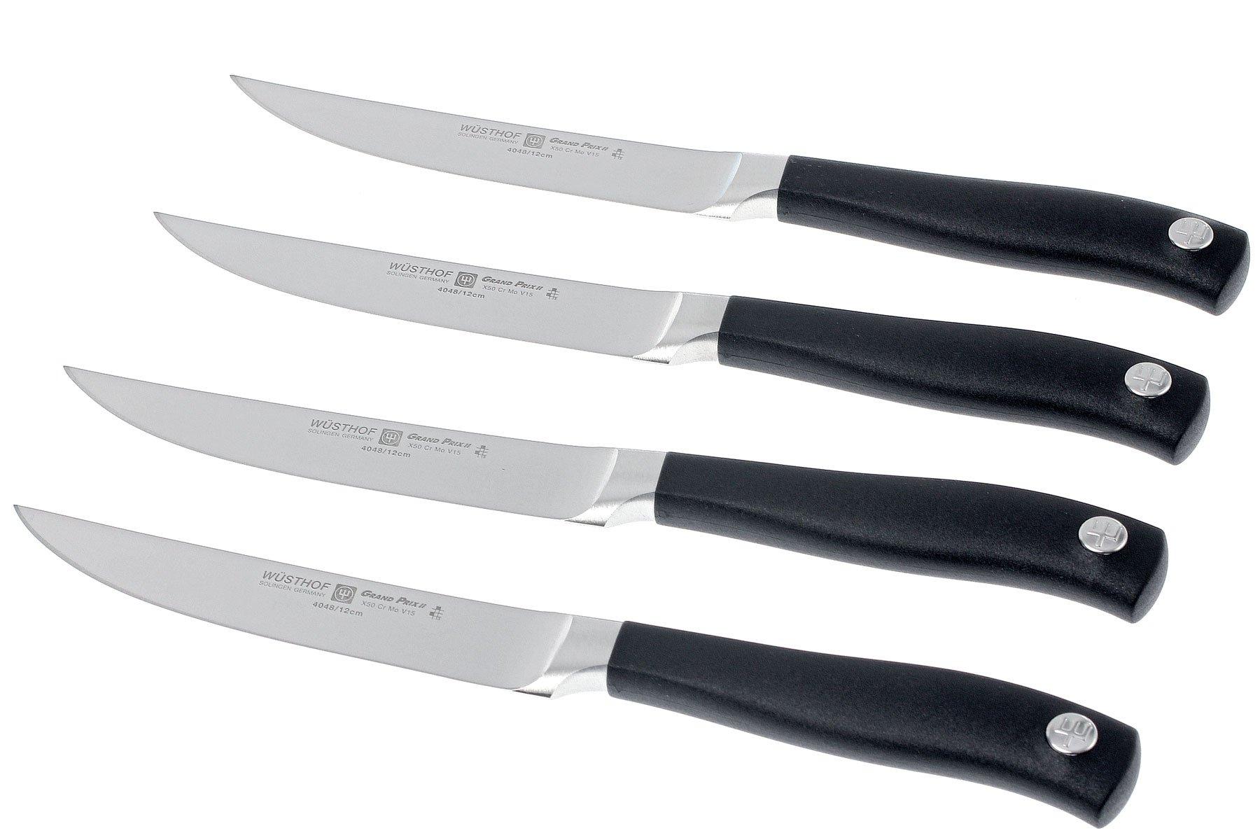 Wüsthof Grand Prix II 4-Piece Steak Knife Set - 9625