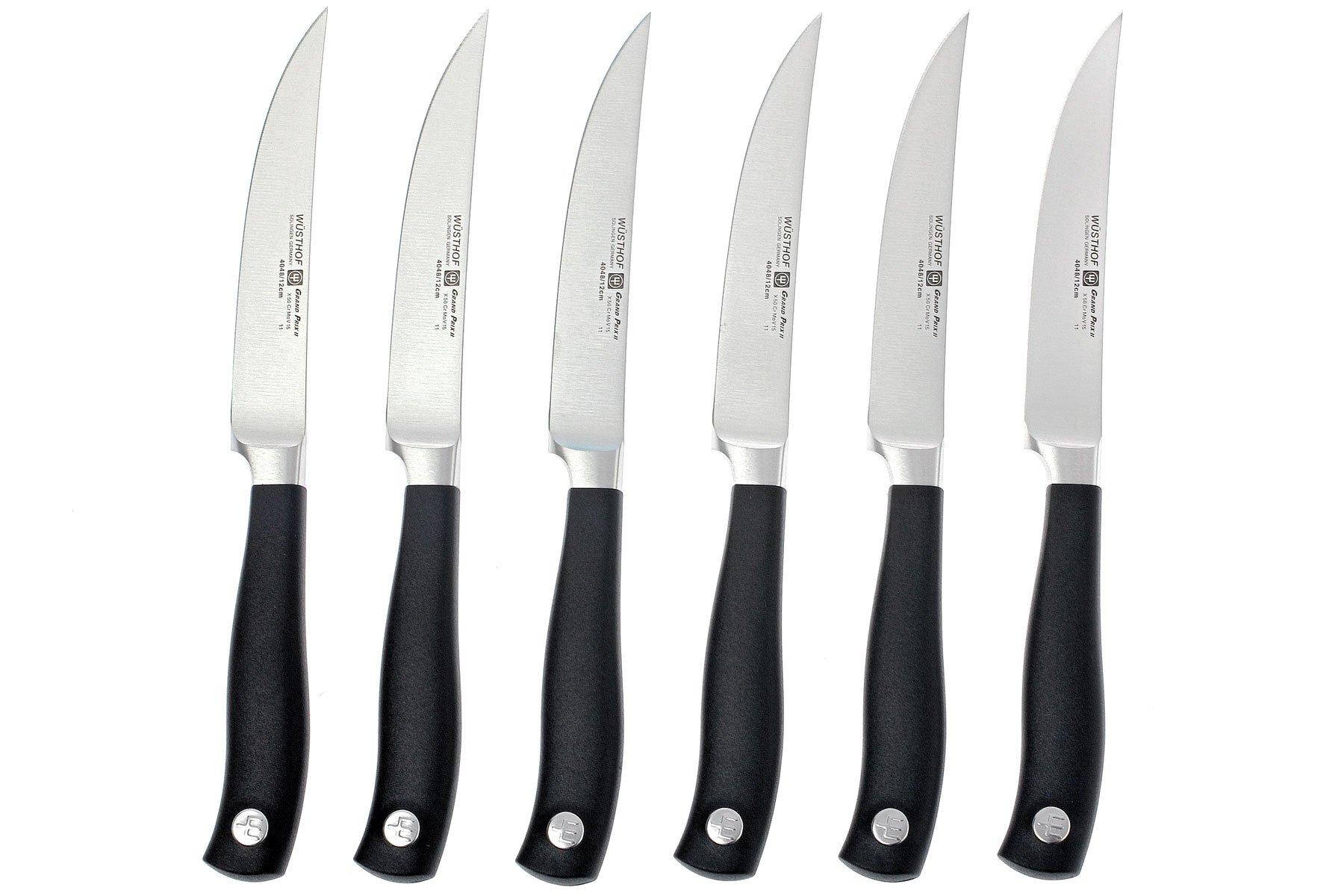 Wüsthof Grand Prix II 6Piece Steak Knife Set 9626 Advantageously