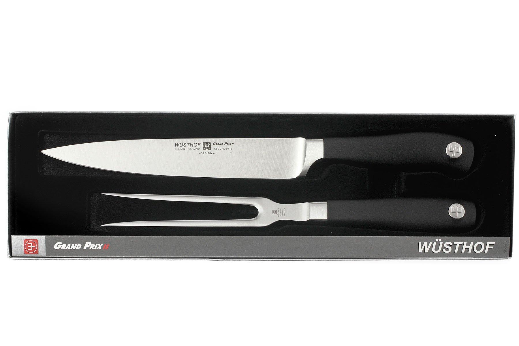 Wüsthof Grand Prix II 2Piece Carving Set 9645 Advantageously