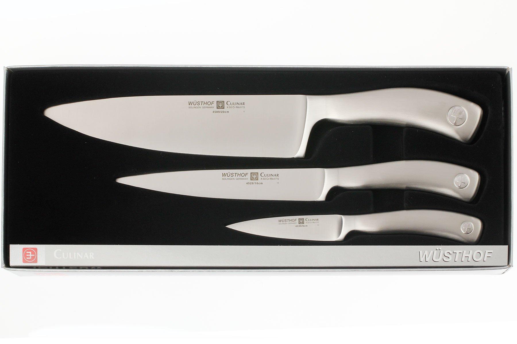 Wüsthof Culinar Knife set 3Piece Advantageously shopping at