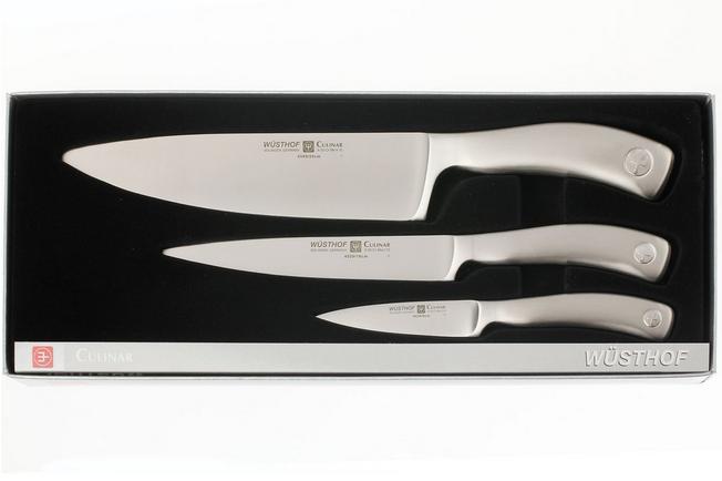 Set de couteaux de chef 3-PCS en acier allemand, Série classique