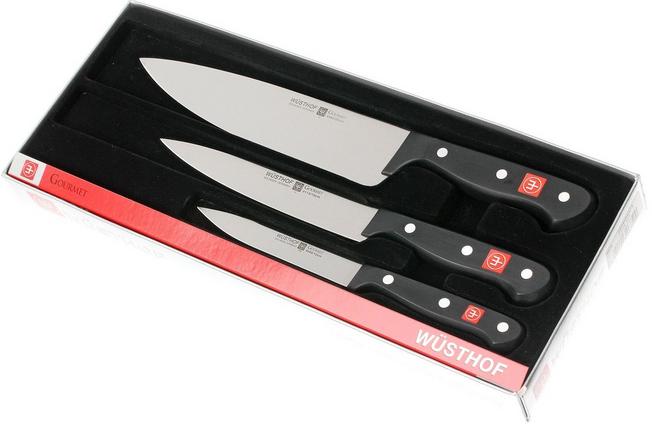 Wusthof Gourmet Stamped 3-Piece Starter Knife Set + Reviews