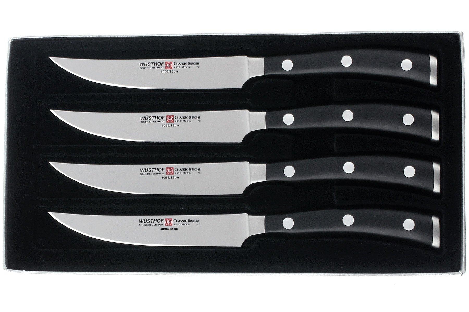 Wüsthof Classic IKON 4Piece Steak Knife Set Advantageously shopping