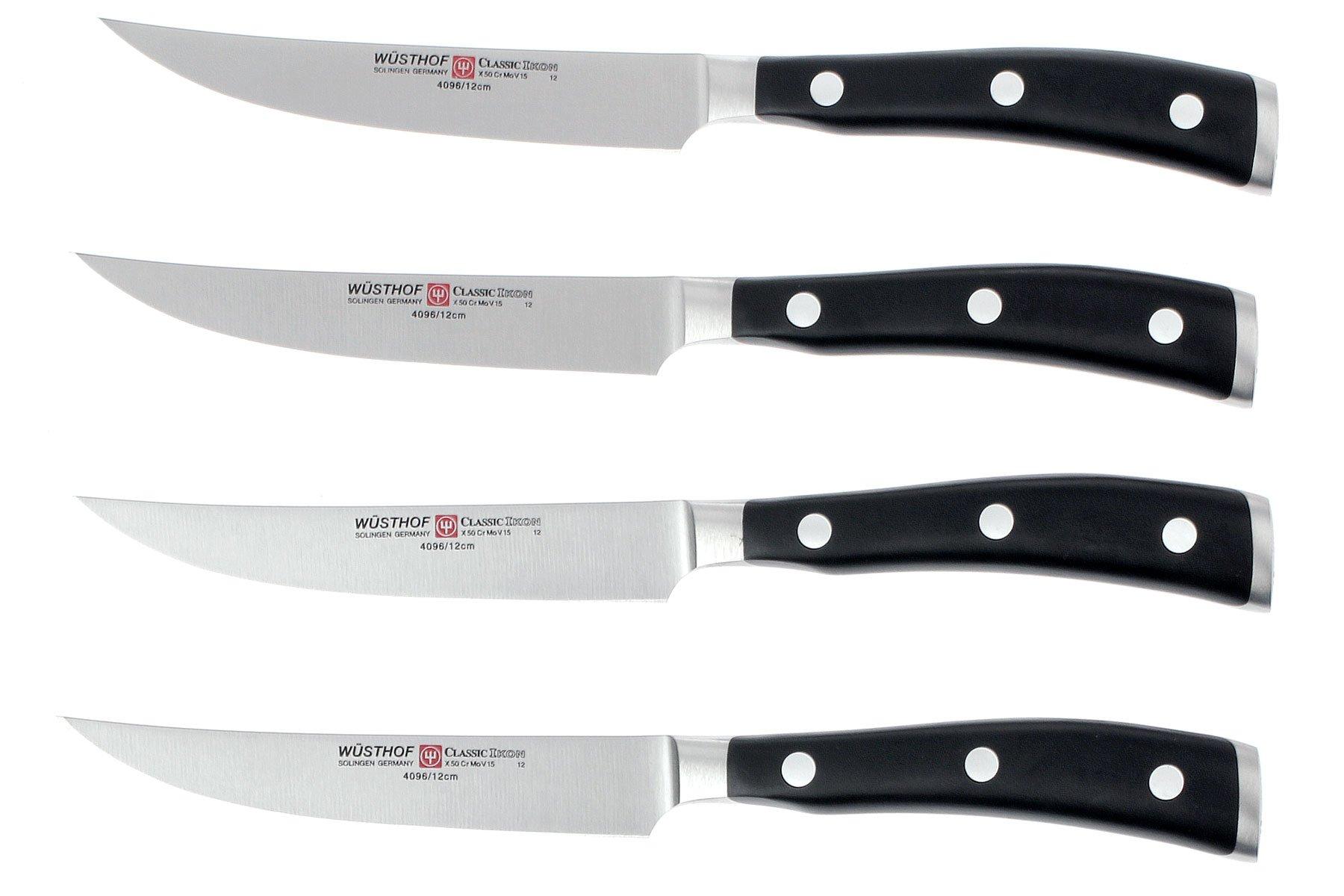 Wüsthof Classic IKON 4Piece Steak Knife Set Advantageously shopping