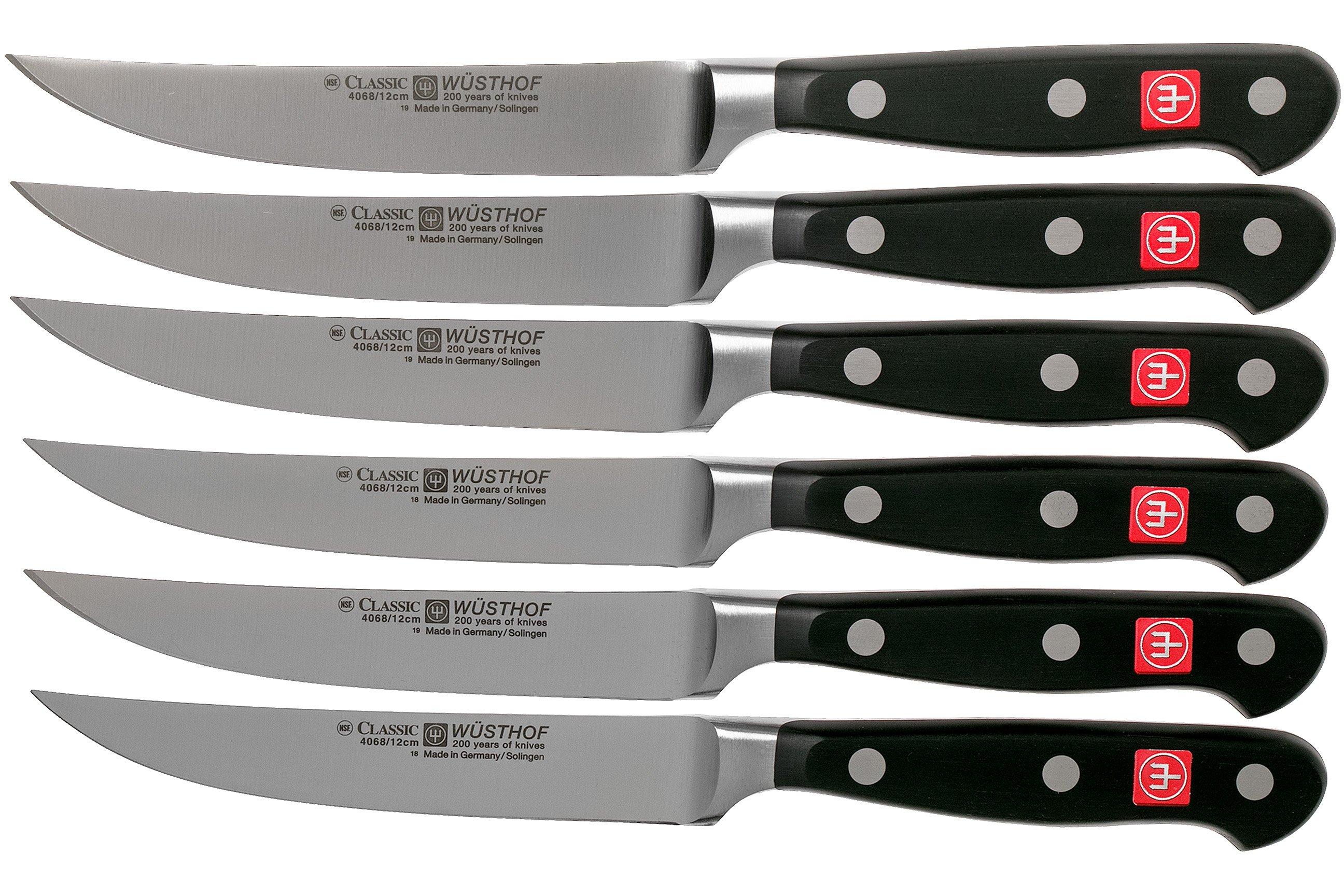 W Sthof Classic Steak Knife Set 6 Piece 9730 Advantageously Shopping   WU9730 01 Wusthof Classic V2018 01