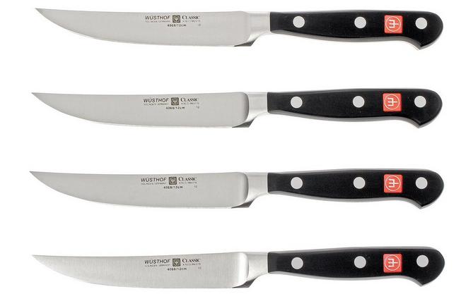 Wusthof Classic Steak Knife Set, 9731 4 Piece Set