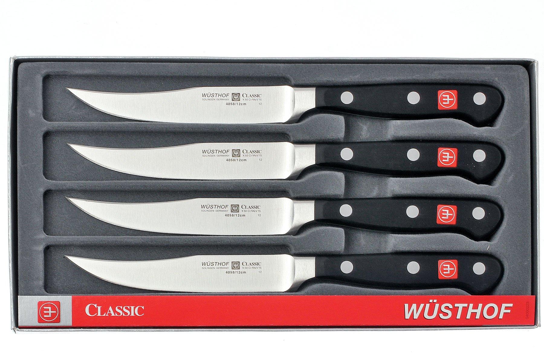 Wusthof Classic Steak knife set 4piece, 9732 Advantageously shopping