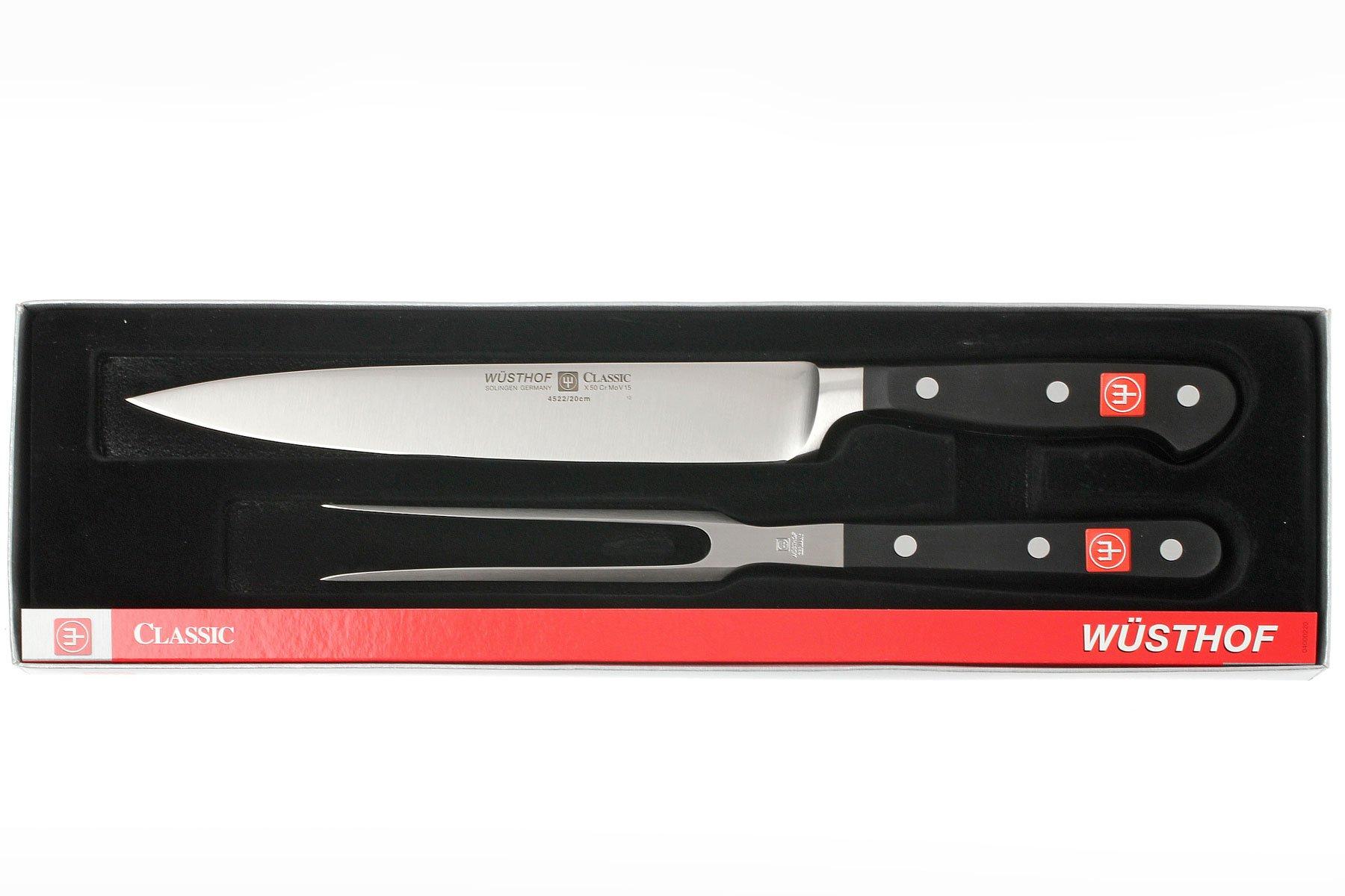 Wüsthof Classic 2-Piece Carving Set