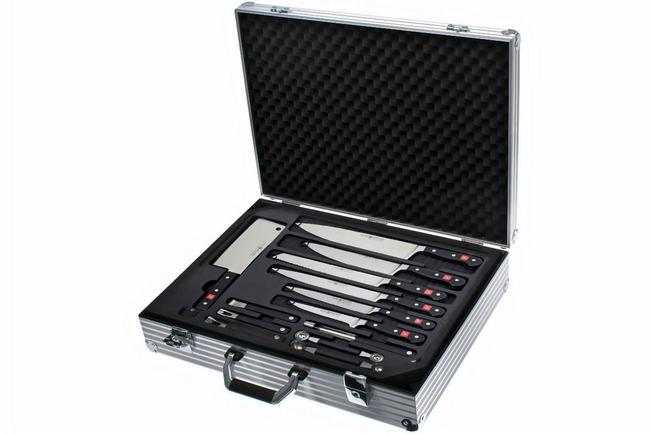 Professional Attache Case for Kitchen Knives AHU7401 Black