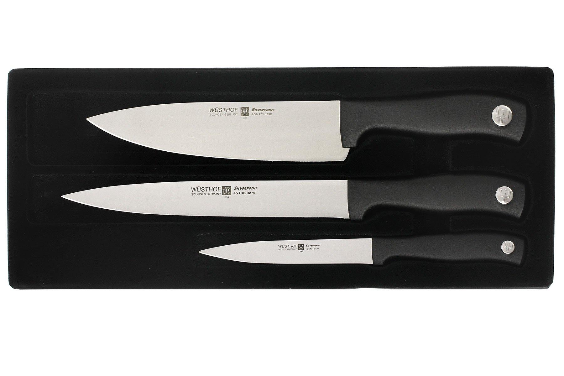 Wüsthof Silverpoint 3-Piece Knife Set 9815 | Advantageously shopping at ...