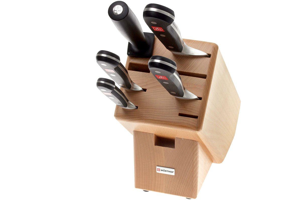 Wüsthof Classic Natural Knife Block Set 5piece, 9832 Advantageously