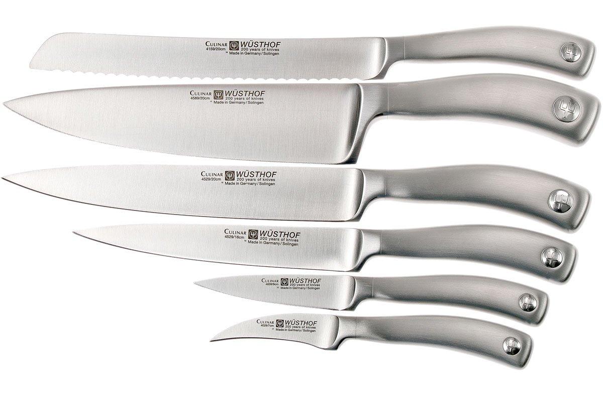Wusthof Culinar 6Piece Knife Block Set 9836 Advantageously