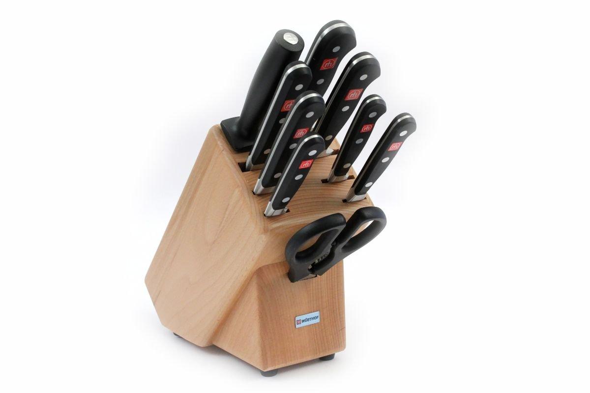Wüsthof Classic Natural Knife Block Set 9piece, 9842 Advantageously