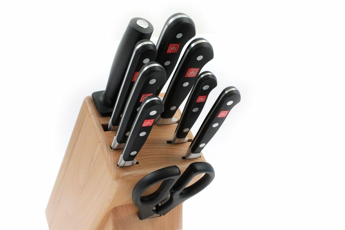 Wüsthof Classic Natural Knife Block Set 9piece, 9842 Advantageously
