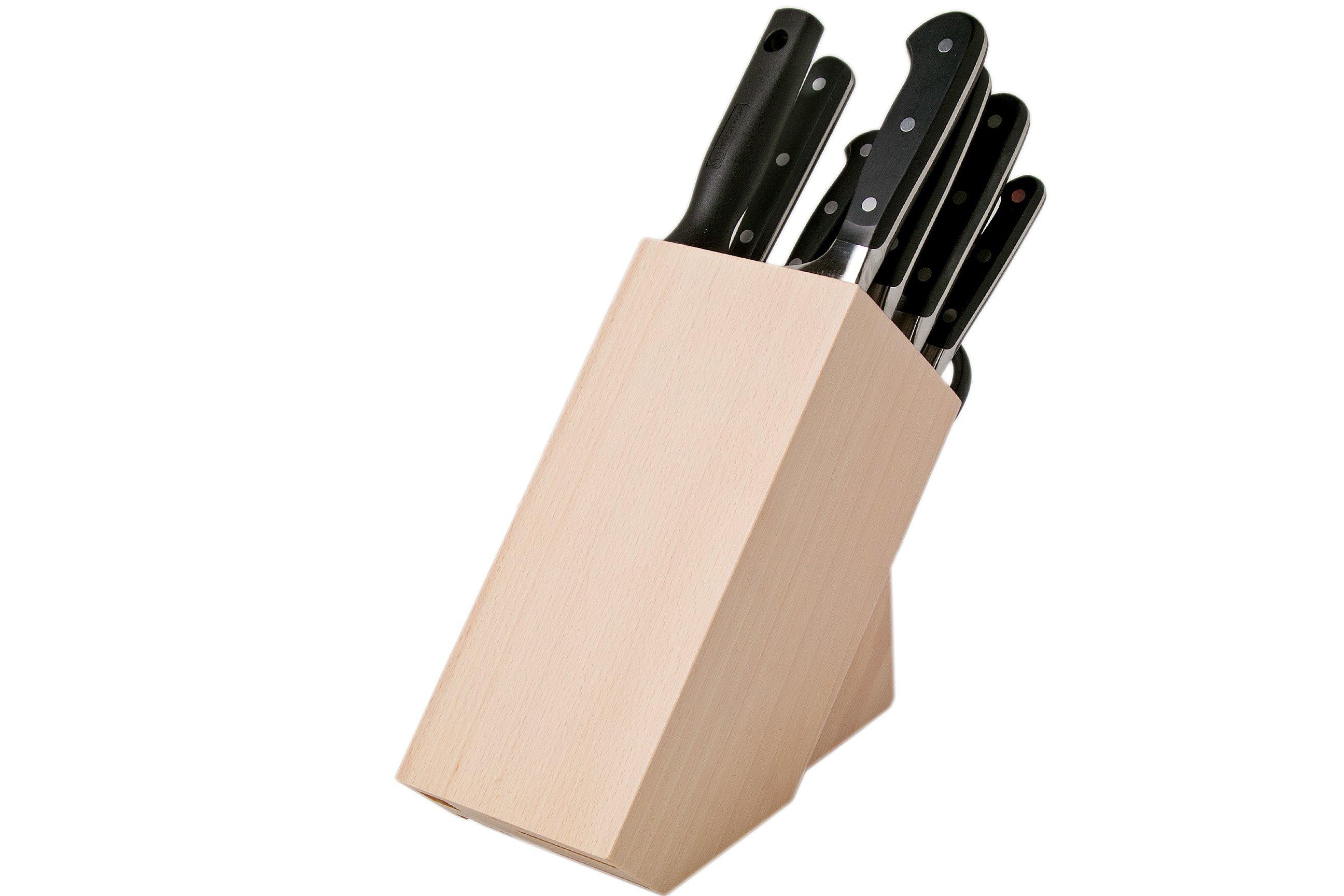 Wüsthof Classic Natural Knife Block Set 9piece, 9842 Advantageously