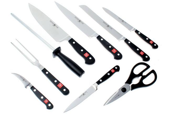 Classic Bloc couteaux avec 9 pièces - WÜSTHOF - Boutique en ligne officielle