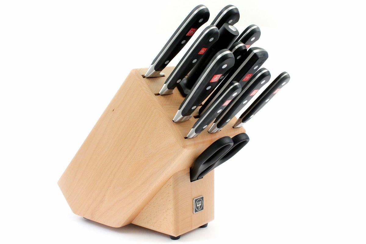 Wüsthof Classic Natural Knife Block Set 12piece, 9846 Advantageously